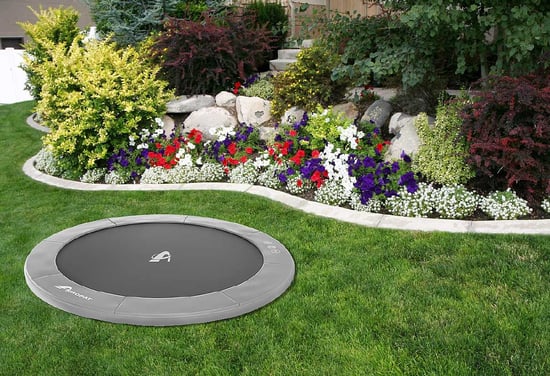 What kind of trampoline will work best in a small garden? - PIC01