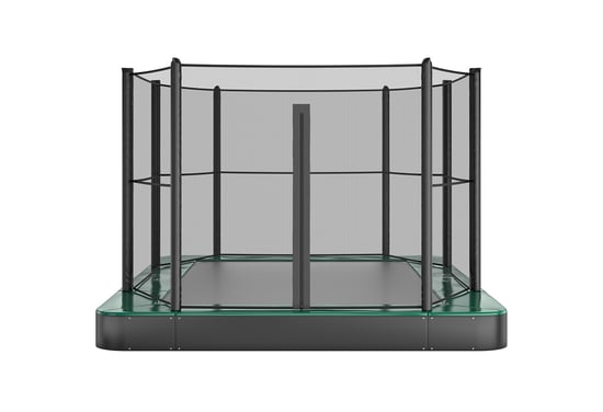 Akrobat Primus Flat - a premium in-ground sports trampoline designed for experienced users