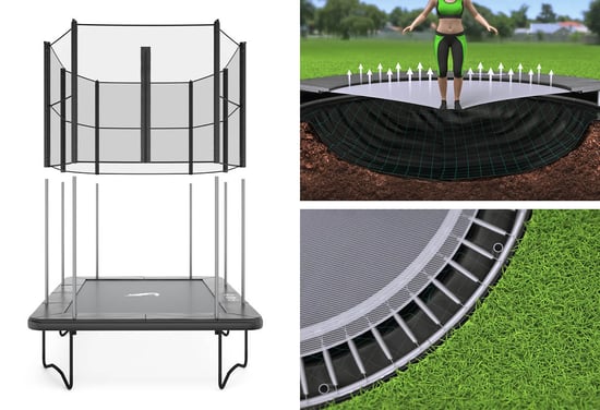 Technical characteristics of a trampoline - Akrobat