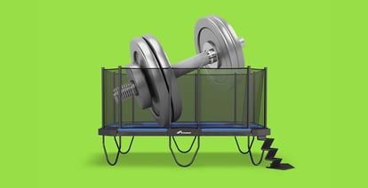 Trampolines with a high weight limit - Akrobat