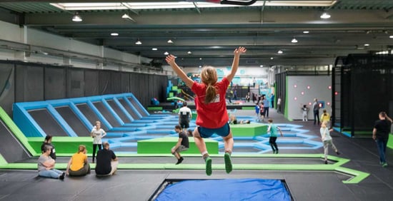 Sky and sand Trampoline park - Case study - by AKROBAT - PIC05