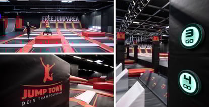 Jump Town Trampoline park - Case study | AKROBAT