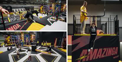 Amazinga Trampoline park - Case study - Akrobat