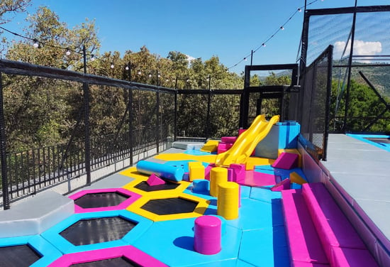 Choose a Trampoline park modules made from high-quality materials - Akrobat