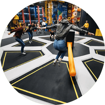Rotating Beam, Trampoline parks - Akrobat