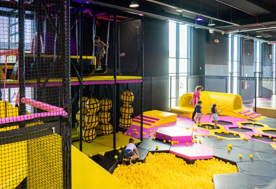 Hyperspace Trampoline Park, Verona - play areas for toddlers byAkrobat