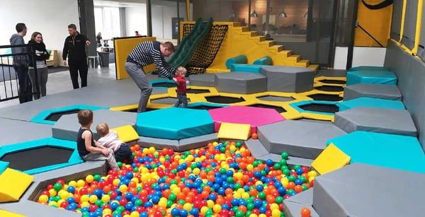 Akrobat-3-of-most-popular-trampoline-park-modules-Toddler Area