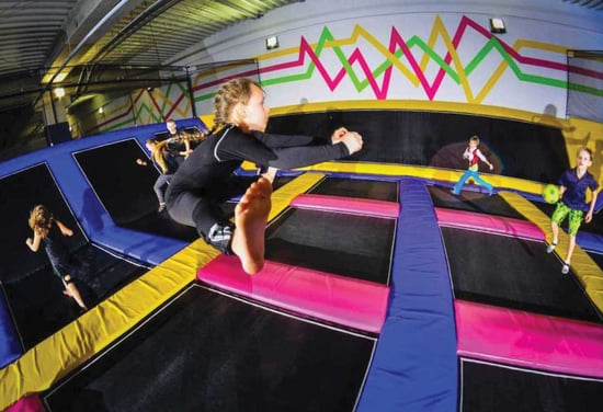 European Trampoline parks are completely harmless to the environment and children - Akrobat
