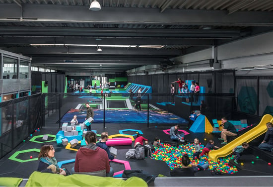 Trampoline parks – a great place for both socializing and having fun - Akrobat