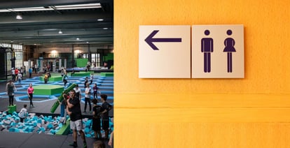 How to plan rest areas in a Trampoline park? - Akrobat