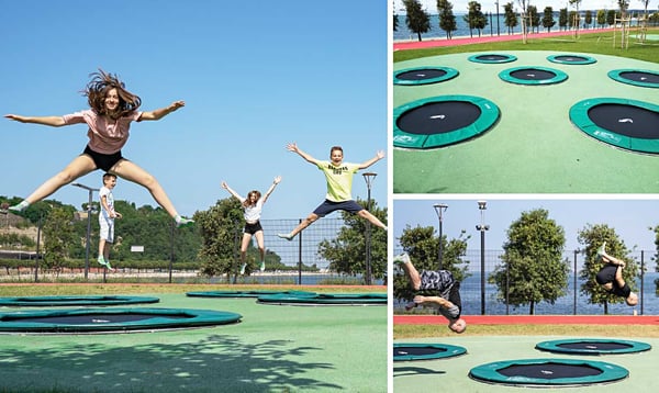 6-interesting-public-use-trampoline-playgrounds-Sports Centre in Koper (Slovenia)