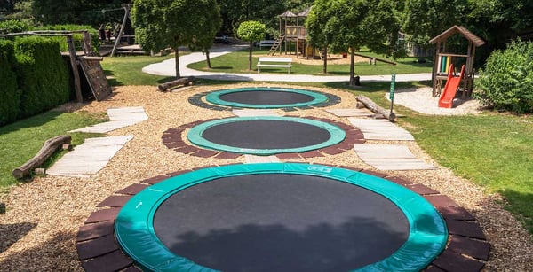 Trampolines for carefree camping holidays - Akrobat