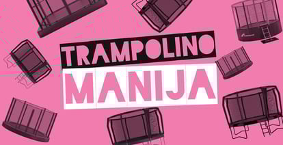 V svetu je zavladala prava trampolinomanija. Akrobat - trampolini