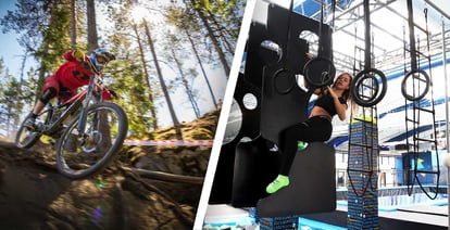Akrobat - Bike park or trampoline park?
