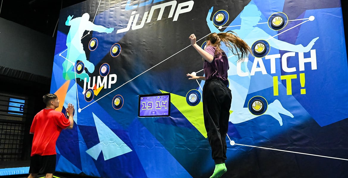 How prints transform Trampoline park experience